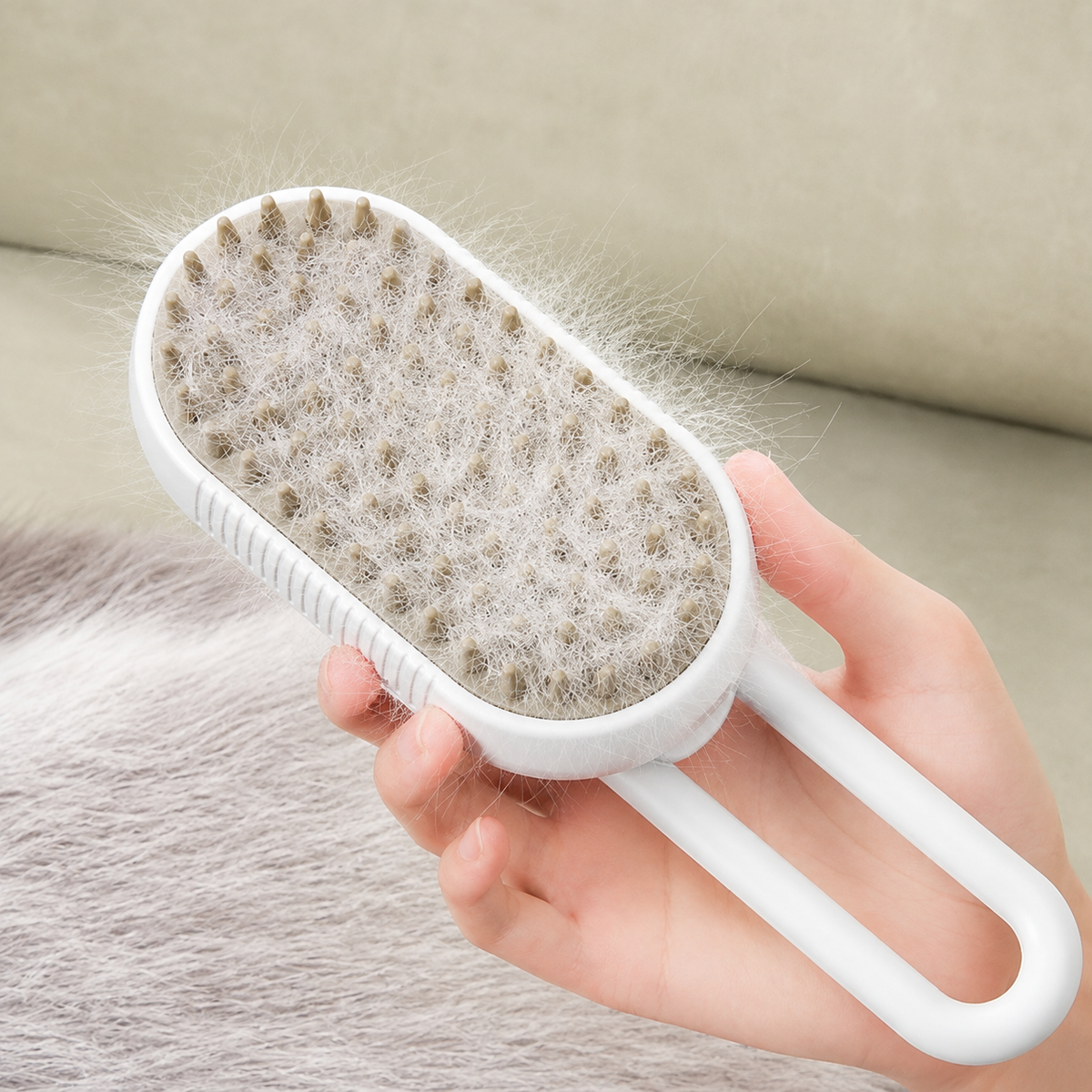 Fresh Brush steam brush for dog grooming at home